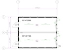 2x20' Bürocontainer
